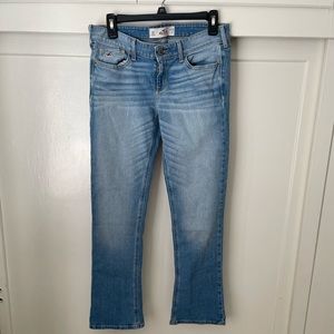 Hollister 9S low rise flare jeans